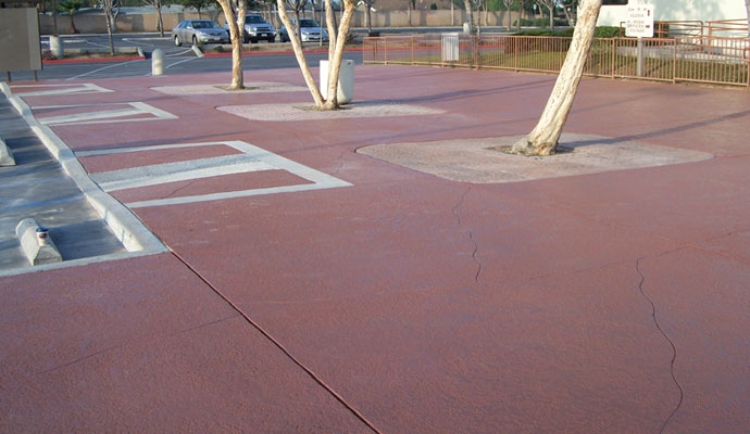 Business Parking Concrete Waterproofing