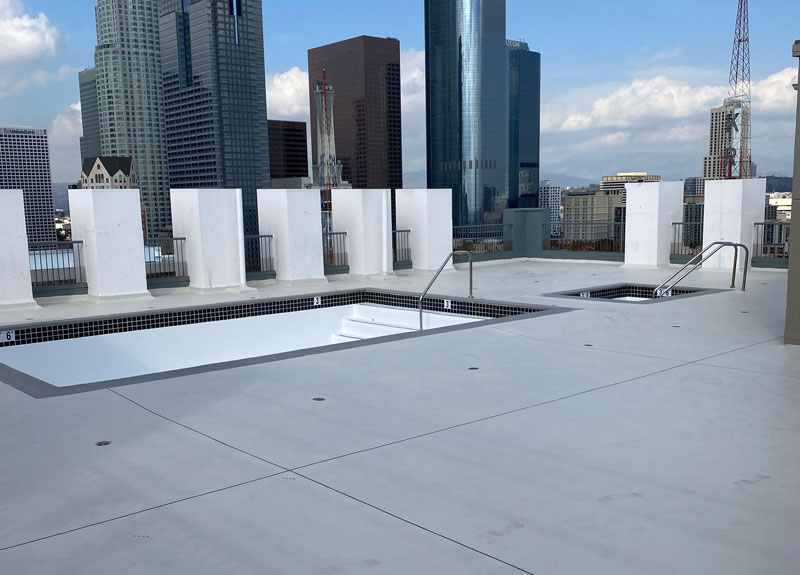 Los Angeles, CA Rooftop Deck Waterproofing