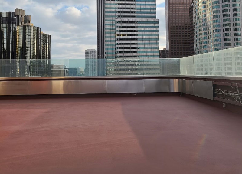 Removal of Old Failing Coating, Waterproofing at Standard Hotel in Los Angeles